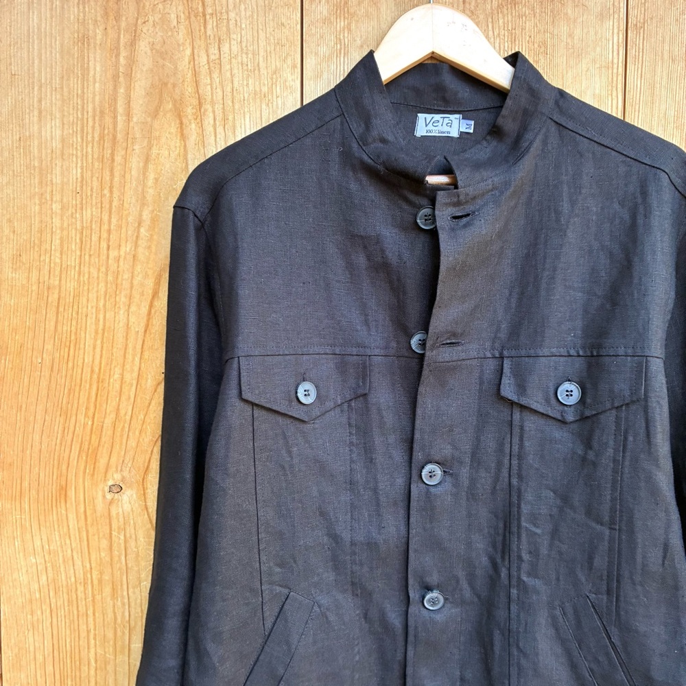 Veta Vintage EUC Linen Jacket Sz Medium